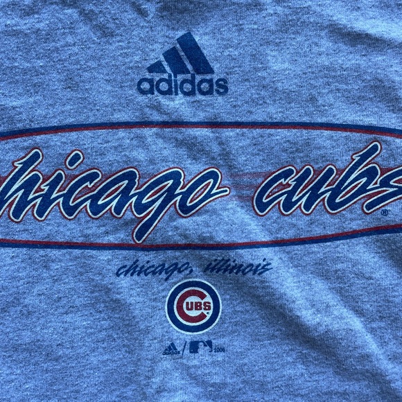 VINTAGE ADIDAS CHICAGO CUBS TEE 2006 - Picture 2 of 3